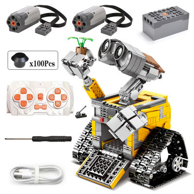 Robot motorizado de alta tecnología con 687 piezas, control remoto por aplicación, funciones de motorización, bloques de construcción educativos DIY, modelo de juguete para niños, regalo.