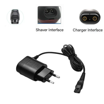 Cargador de enchufe europeo 15V 5,4 W HQ8505 cuchilla de afeitar para afeitadora Philips Series1000 3000 5000 7000 9000 HQ7100 HQ7120 RQ360 RQ1150
