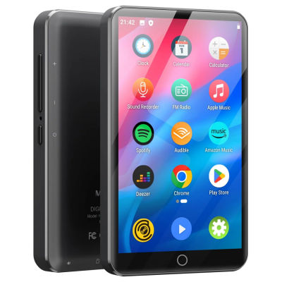 Reproductor MP3 MECHEN Android 9.0 con Bluetooth y WiFi, Reproductor MP3 MP4 con Spotify, Audible, Pandora, Hasta 512 GB (Gris)
