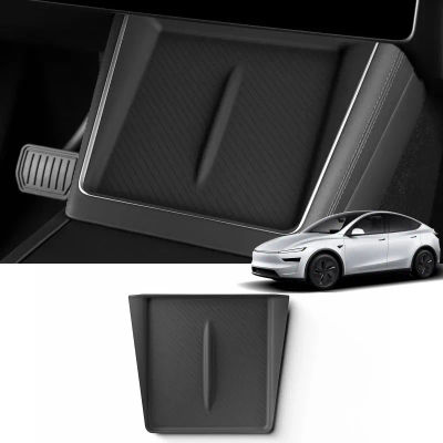 Alfombrilla Antideslizante con Cargador Inalámbrico para Consola Central, para Tesla Model 3 y Model Y 2025 2026, Accesorios Interiores para Auto