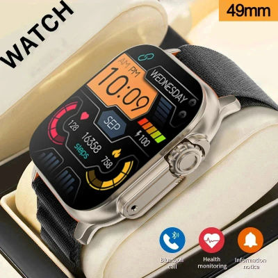 Nuevo Reloj Inteligente para Hombre 2026, Pantalla HD de 2.01 Pulgadas, Llamadas Bluetooth, Monitor de Salud y Ejercicio, Modo Multideportivo, Compatible con Android e iOS