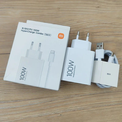 Cargador rápido Turbo de 100W para Xiaomi Poco F8/X8 Pro, compatible con la norma europea, y cable tipo C de 6A, compatible con Mi 17 Pro, Redmi K90 ProMax