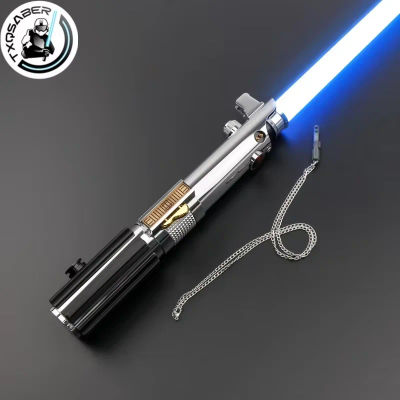 TXQSABER Anakin Lightsaber Proffie Bluetooth Pixel Board Smooth Swing Metal Hilt con tira LED y tarjeta SD Skywalker Toys