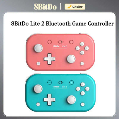 8BitDo Lite 2 controlador de juego inalámbrico Bluetooth con Joystick vibración Gamepad para Nintendo Switch Lite Android Raspberry Pi