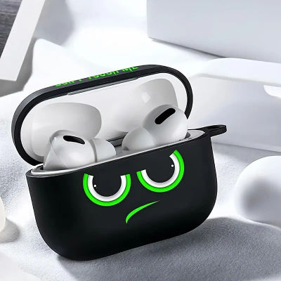 Funda bonita de dibujos animados para Airpods Pro 2, Funda de silicona para auriculares, Funda Apple Airpods Pro2 Air Pods 4 3 2 1, Fundas protectoras de carga