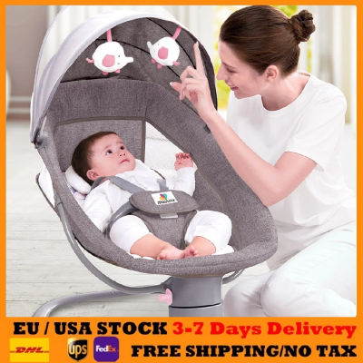Cuna para bebé, mecedora, cama para bebé, cunas Moises para bebés, cama móvil para bebé de 0 a 3 años, cuna eléctrica columpio para bebé