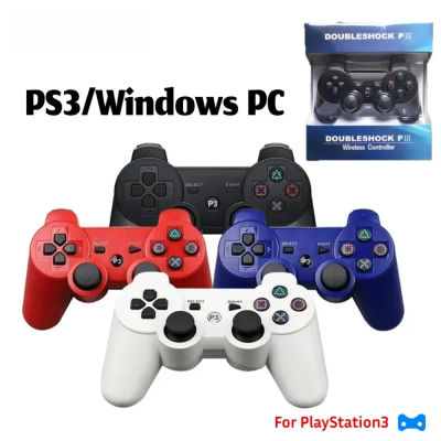 Bluetooth PS3 gamepad inalámbrico gamepad vibración neutral inalámbrico protección del medio ambiente material ABS botón de copo de nieve perfecto