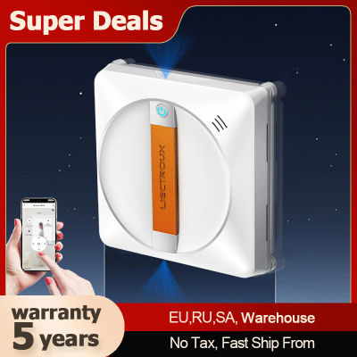 (código promocional: AEWD55)Robot limpiacristales Liectroux YW710,doble pulverización de agua, vidrio inteligente mopa húmeda, piso de la casa ventanas de la pared robot aspirador, de trabajo sin