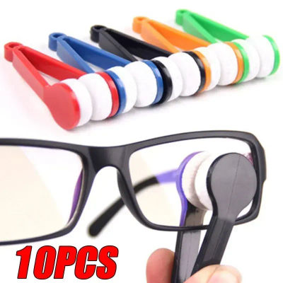 10/5/1 Uds. Gafas multifuncionales portátiles limpieza frotar gafas de sol gafas cepillos de limpieza de microfibra herramientas de limpieza