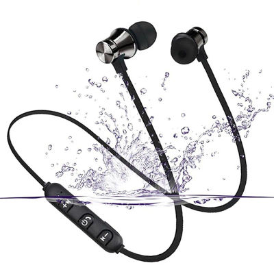 XT-11 Bluetooth 4,2 auriculares inalámbricos deportivos auriculares impermeables banda para el cuello auriculares magnéticos con micrófono para teléfonos móviles