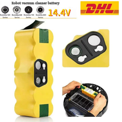 Para Roomba batería 14,4 V 9800mAh baterías recargables 500 550 560 600 650 698 780 980 976 serie aspiradora irobot batería
