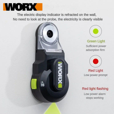 WORX-limpiador potente para recoger polvo WA1602, succión de 13Kg, 35ml, caja Visual para polvo, tipo C, taladro eléctrico universal, martillo, aspiradora