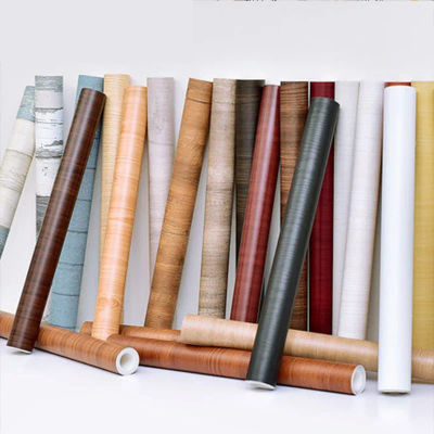 Papel de Contacto decorativo de grano de madera de 60CM, papel tapiz autoadhesivo impermeable para muebles antiguos, cubiertas de gabinetes, renovación de puertas de madera