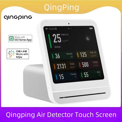 Detector de Aire Qingping, Sensor de Temperatura y Humedad, Control Táctil, Monitor de Calidad de CO2 y PM2.5 para Xiaomi Mijia Smart Home