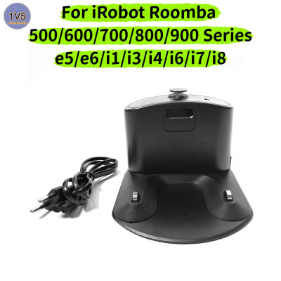 Base de Carga Rápida para iRobot Roomba Serie E5/E6/I3/I7/I8, Modelos 900/800/700/600/500, Reemplazo de Base de Carga