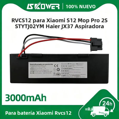 Batería SKOWER STYTJ02YM para aspiradora robot Xiaomi Mop Pro P 2S S12 Yunmi MVVC01 Haier JX37 Wyze WVCR200S Conga 3290 3390