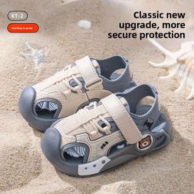 Sandalias de Verano 2026 para Bebés, Color Sólido, Suela Suave Antideslizante, para Niños y Niñas, Zapatos de Playa para Bebés