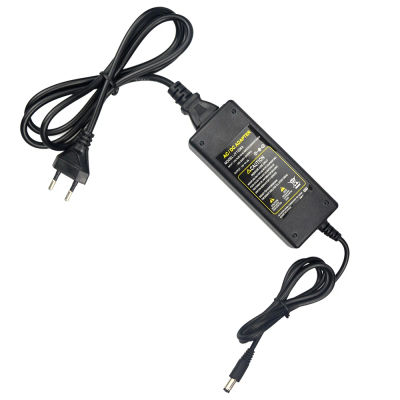Fuente de alimentación negra, 1A, 2A, 3A, 5A, 6A, 8A, cc 12V, adecuada para tira de luz LED/cámara CCTV, adaptador de corriente DVR, cargador transformador