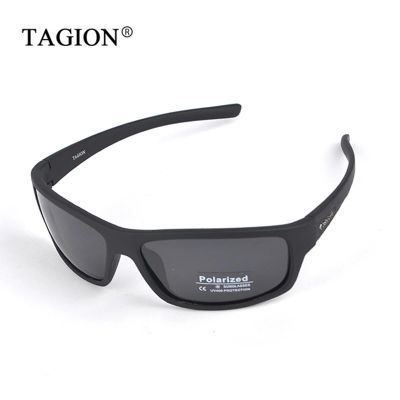 TAGION gafas De Sol deportivas polarizadas para Hombre, gafas Hipster UV400, gafas para senderismo y conducción, Lentes De Sol para Hombre, lentes polarizadas TG5104