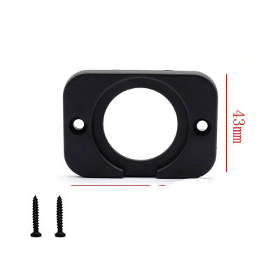Panel de voltímetro de interruptor de cargador de coche USB para encendedor de cigarrillos marino, voltímetro, toma de corriente, soporte de montaje en Panel DIY, 1 ud.