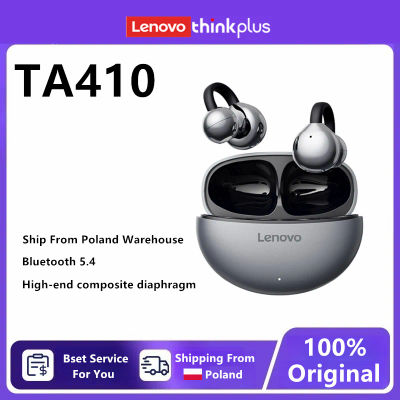 Auriculares inalámbricos Lenovo Bluetooth 5,4 TWS con efectos de sonido panorámicos, auriculares con batería de larga duración, cómodos de llevar, TA410