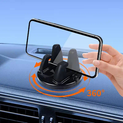 360 ° Soporte giratorio para teléfono móvil, soporte antideslizante para navegación GPS, soporte Universal para coche para todos los teléfonos