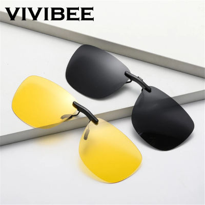 VIVIBEE, gafas de sol con Clip para conducir, gafas Unisex para hombres, gafas polarizadas para mujeres, visión nocturna, pesca, UV400, gafas de sol para exteriores