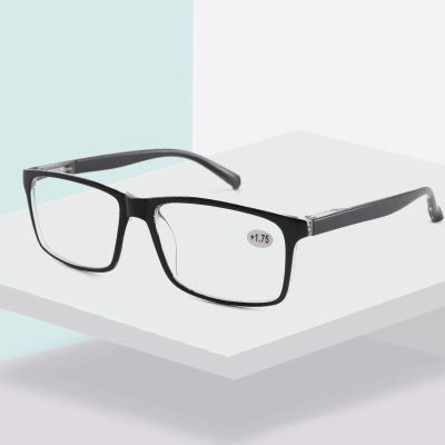 Gafas de lectura para hombres y mujeres, gafas deportivas antiluz azul, gafas de presbicia negras y rojas + 100 a + 400