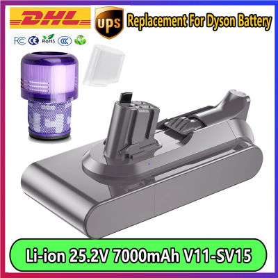Batería de litio de repuesto para aspiradora For Dyson V11, batería SV15 Absolute Pro Fluffy Motorhead SV14 SV15 SV17