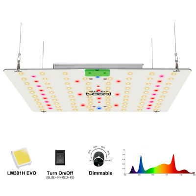 Lámpara LED de Cultivo LM301H EVO de 65W 120W para Vegetales y Floración, Fitolámpara de Espectro Completo para Cultivo en Invernadero, Lámpara Hidropónica para Plantas y Flores
