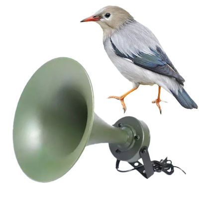 Altavoz de Metal para exteriores, dispositivo de sonido de aves de granja electrónica, 50W, 150dB