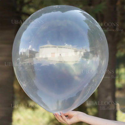 Globos de látex transparente de 18 pulgadas para decoración de boda, globos transparentes de helio de aire gigante para decoraciones de fiesta de cumpleaños, Baby Shower