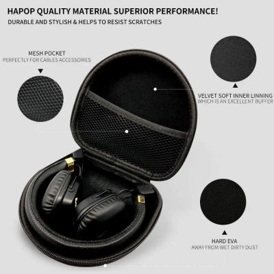 Bolsa de almacenamiento de auriculares impermeable, EVA, resistente al desgaste, organización de auriculares para Marshall Monitor MIDanc MAJOR III 1/2/3