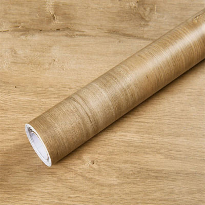 Pegatinas 3D de vinilo impermeables de 55cm de grano de madera para armario, mesa, armario, muebles, papel tapiz autoadhesivo de PVC para decoración del hogar