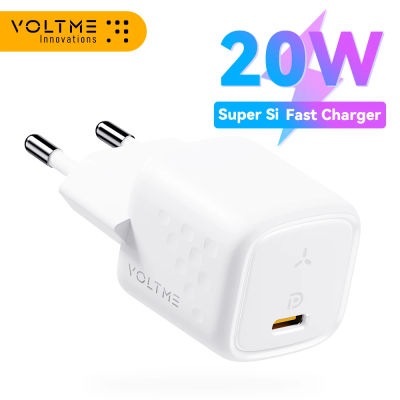 VOLTME 20W Mini cargador USB tipo C cargador de carga rápida carga rápida QC4.0 3,0 para iPhone 12 Pro Samsung Xiaomi cargador de teléfono