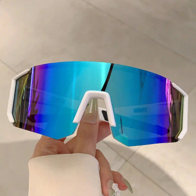 Nuevas Gafas de Sol Deportivas Integradas con Marco Grande y Coloridas para Ciclismo, Senderismo, Esquí y Deportes al Aire Libre, Resistentes al Viento