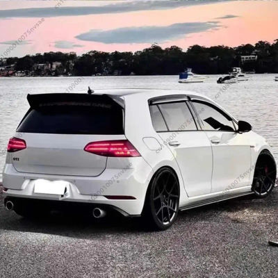 Para VW Golf Mk7 Mk7.5 Golf 7 Golf 7 Facelift GTI GTD GTE R 2013-2020 estilo Robot alerón de techo trasero ala accesorios exteriores de coche