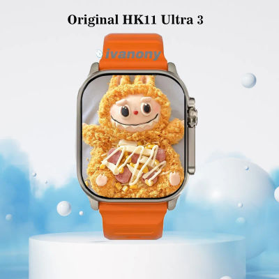 Reloj inteligente Ivanony HK11 ULTRA 3 pantalla Amoled de 2,02 pulgadas Bluetooth red compartido AI Robot sin conexión despertador de voz Smartwatch 2025