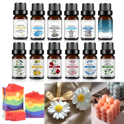 10ml aceite esencial planta orgánica 33 SABOR DIY aromaterapia vela de yeso fabricación de jabón aceite de fragancia aromática para difusor de sueño