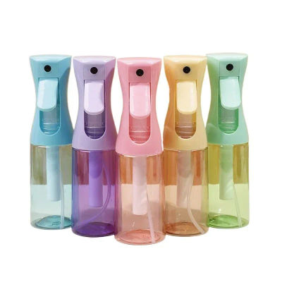 Botella de Spray Continuo para Plantas de 200 ml, Botella Recargable de Viaje, Botella de Spray para Peinar Cabello Rizado, Productos para el Cabello, Peluquería