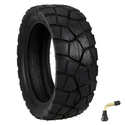 Neumático ABHT-Vacuum 10X3.0-6.5 sin Cámara para Scooter Eléctrico, Kickscooter, Juego de Ruedas de Repuesto de 10 Pulgadas