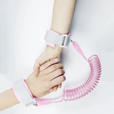 Arnés de seguridad para niños, correa antipérdida, enlace de muñeca ajustable, cuerda de tracción, pulsera, cinturón para bebés y niños pequeños