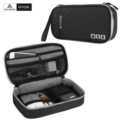 Estuche de viaje para accesorios electrónicos portátiles, bolsa organizadora de cables, bolsa de transporte para iPad, cables, alimentación, unidad flash USB, cargador
