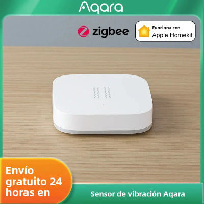 Sensor de vibración inteligente Aqara ZigBee, sensor de movimiento y golpes, alarma de detección, monitor con giroscopio integrado para Alexa, Mijia, HomeKit, hogar inteligente