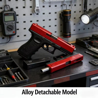 Lanzador de Balas Manual G18 - Diseño Realista con Cargador de Repuesto, Perfecto para Juegos de Equipo al Aire Libre