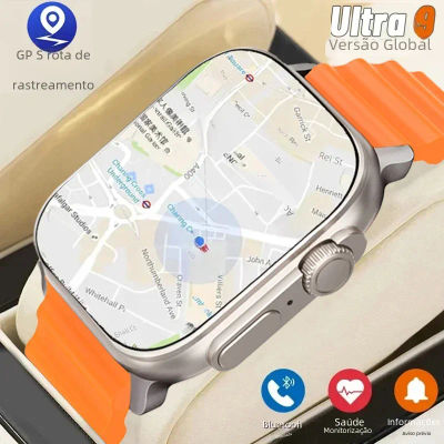 2025 reloj inteligente T900 2 hombres 49mm serie 8 2,3 "pantalla AMOLED NFC brújula impermeable para Apple Watch IWO Ultra 8 Smartwatch