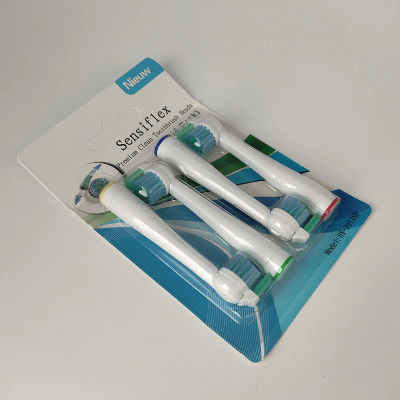 4 unids/lote cabezal de cepillo suave de repuesto para cepillo de dientes eléctrico Philips HX2012 HX1610 HX1511 HX1630 higiene bucal elimina la pieza de placa