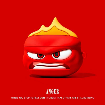 Anger-funda de silicona para auriculares, accesorios, cubierta para Airpods 1 2 3 4 Pro Pro 2 Pro 3