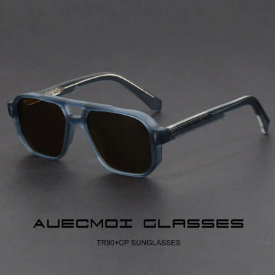 Gafas de sol cuadradas de piloto Punk Vintage para mujer y hombre, gafas de sol de marca de lujo a la moda de diseñador para conducir al aire libre, gafas de sol masculinas populares