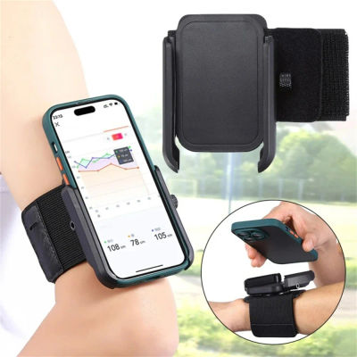 Universal 360 ° Soporte giratorio multifunción para teléfono móvil, soporte para muñeca, soporte para teléfono para deportes, ciclismo, motocicleta